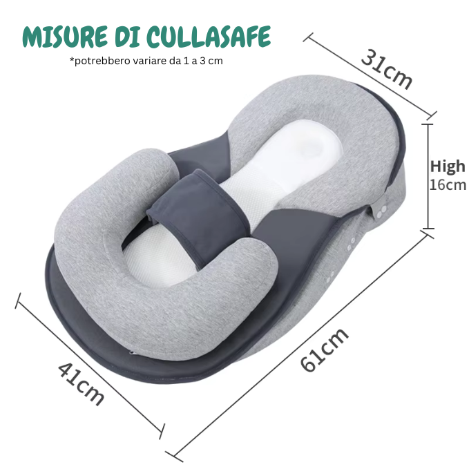 CullaSafe - Lettino Neonatale Anti-Reflusso